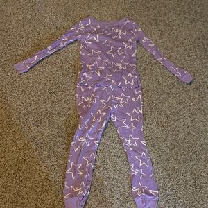 Purple Star Kids Pajama Set